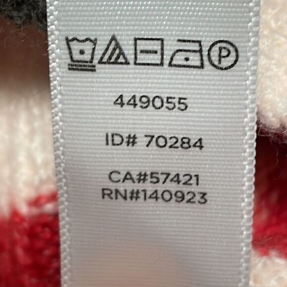 Loft striped sweater with roll neck and notch sleeves with side vents S Petite - Picture 10 of 10